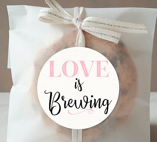 Love is Brewing stickers