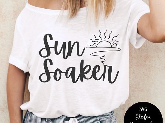 Sun Soaker SVG Summer