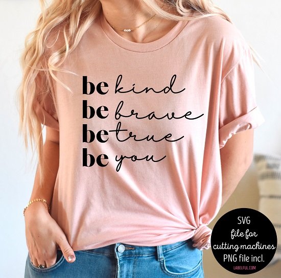 be kind be you SVG